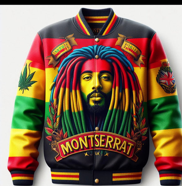 RASTA VARSITY JACKET