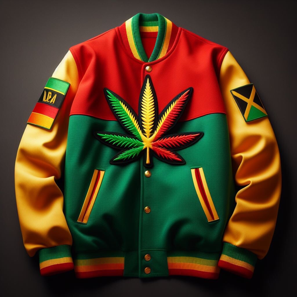 RASTA VARSITY JACKET